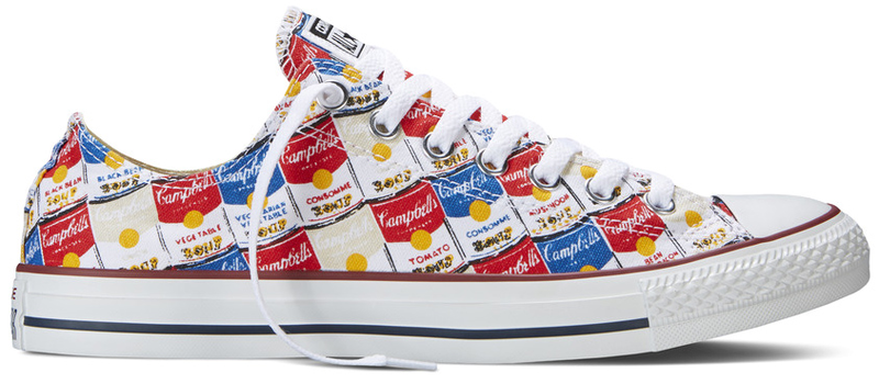 Illustration for article titled Converse Is Now Wrapping Its Sneakers In Andy Warhol's Art